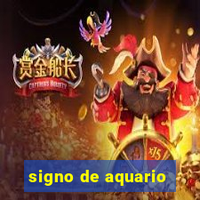 signo de aquario